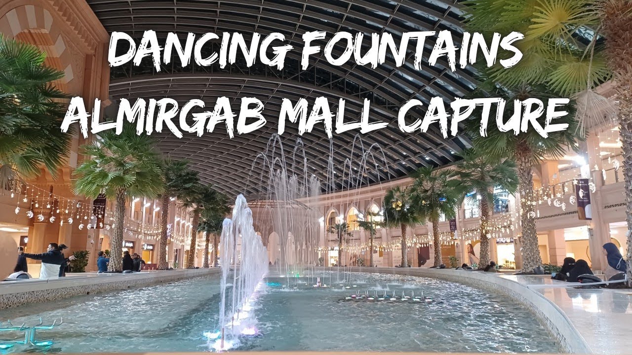 Dancing Fountains Almirgab Mall Capture ⛲ #dancingfountains   #ideaskotv  #capture 