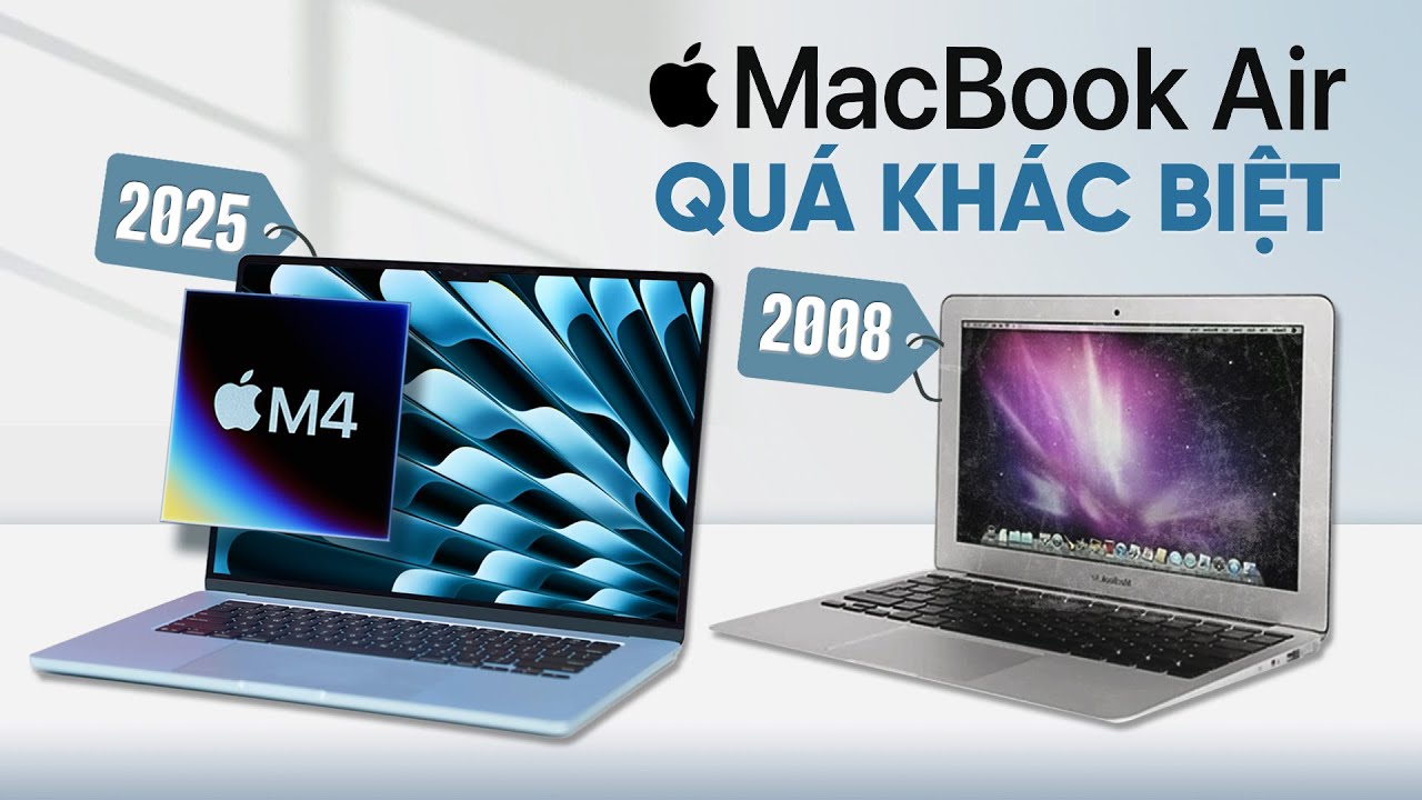 Đánh giá chi tiết Macbook Air M4: sau 17 năm đã khác xa định hướng ban đầu