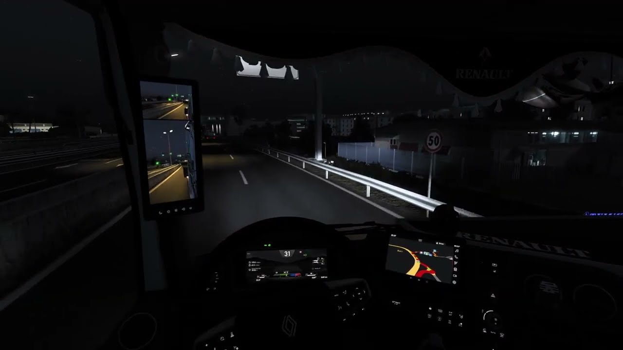 Euro Truck Simulator 2 Lokomotif Taşıyorum & Renault T 2024