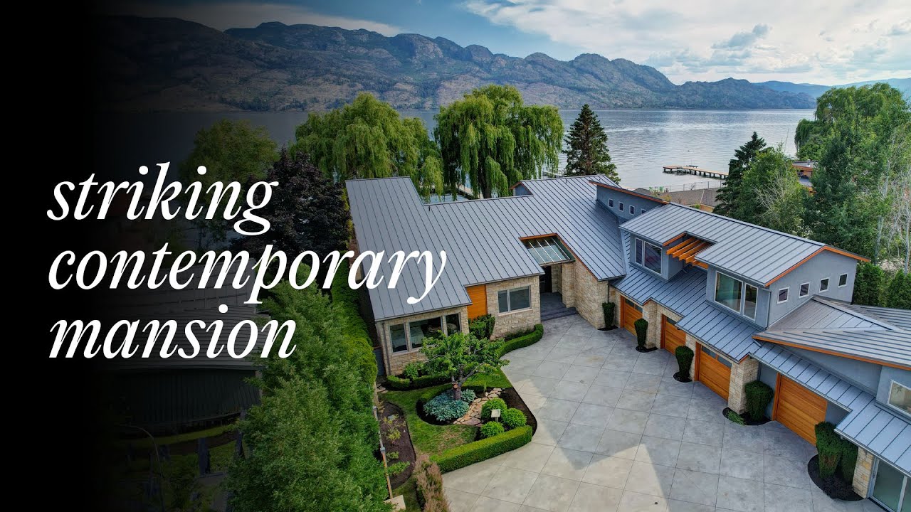 Contemporary Waterfront Estate | Whitworth Road | West Kelowna Real Estate Films