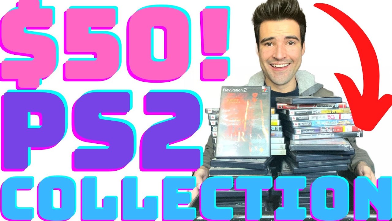 I spent $50 on this PS2 Collection! (WORTH HUNDREDS)