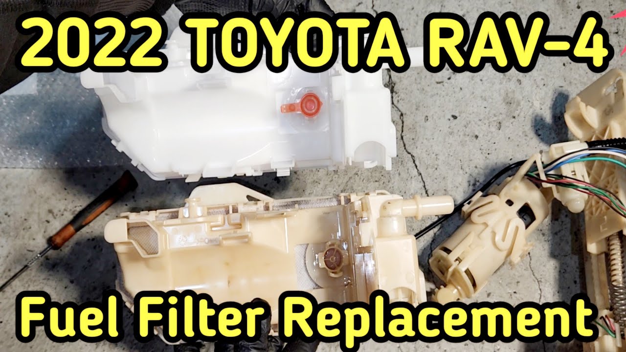 Toyota RAV4  2022 Fuel Filter Replacement (MXAA52 V VVTi 2.0L M20A-FKS)
