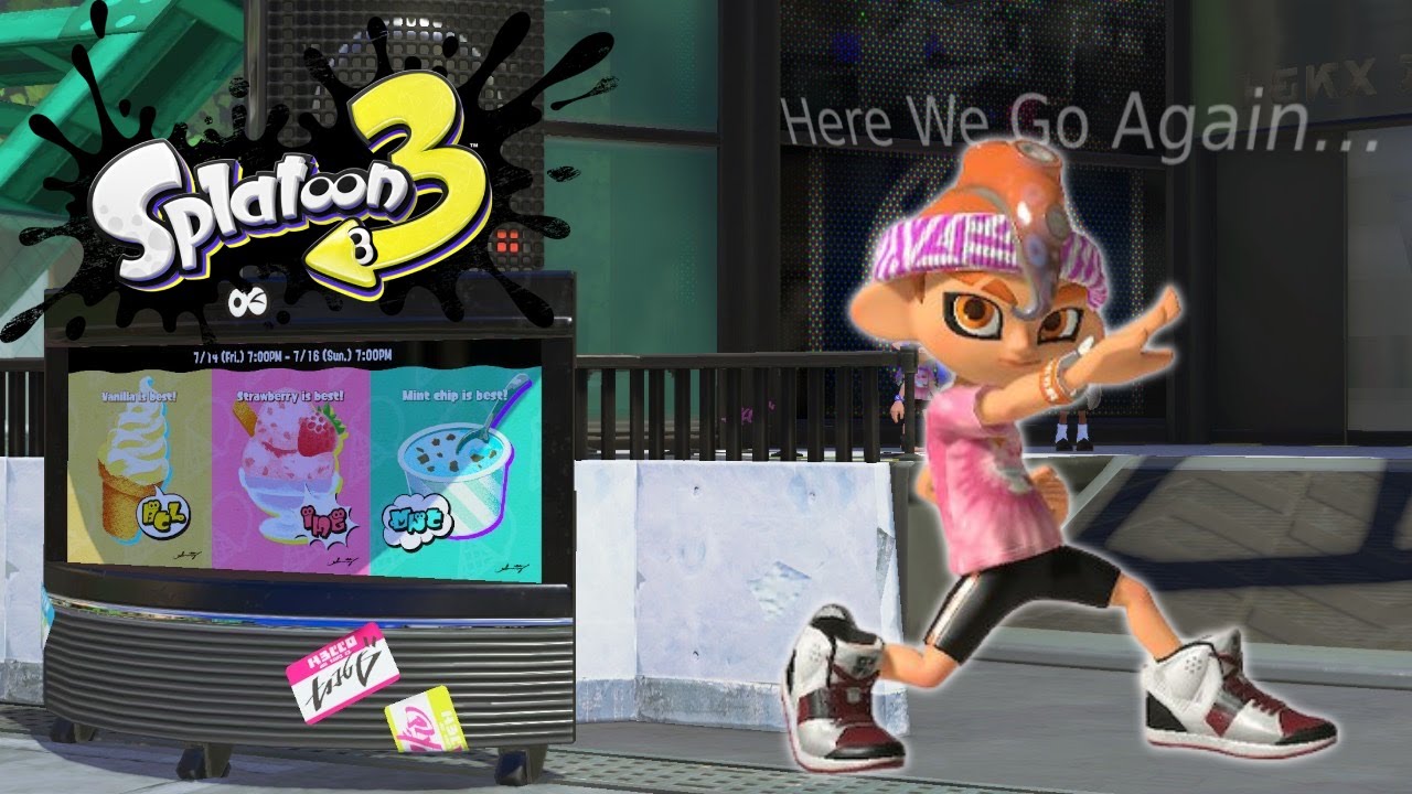 Vanilla, Strawberry, or Mint Chip Ice Cream Splatfest!