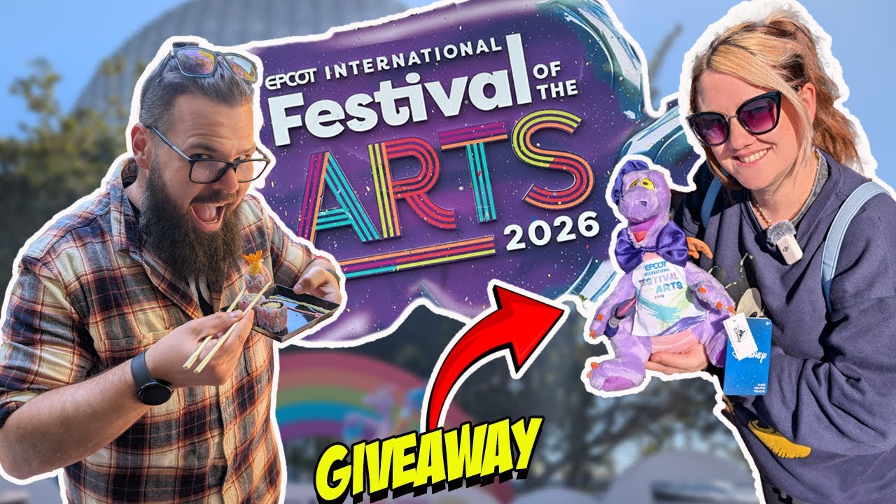 Opening Day at EPCOT Festival of the Arts 🎨 | NEW Food, Art & Gas or Pass Ratings + GIVEAWAY!