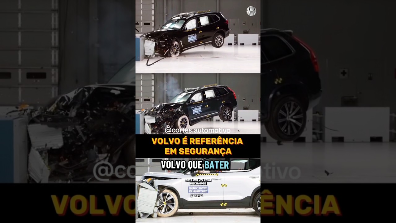 VOLVO &eacute; refer&ecirc;ncia em Seguran&ccedil;a? ...#tcar #tiagotcar #ricardinhoacf #volvo #carros #lojadecarros