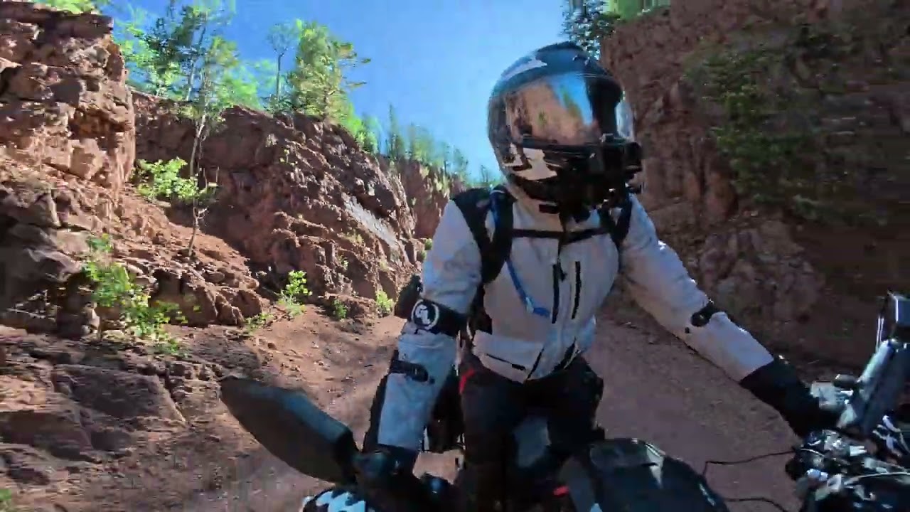 🏍️ Motorcycle Adventure - Day 5 - Pt 1 - Colorado - Gold Camp Road 🌄