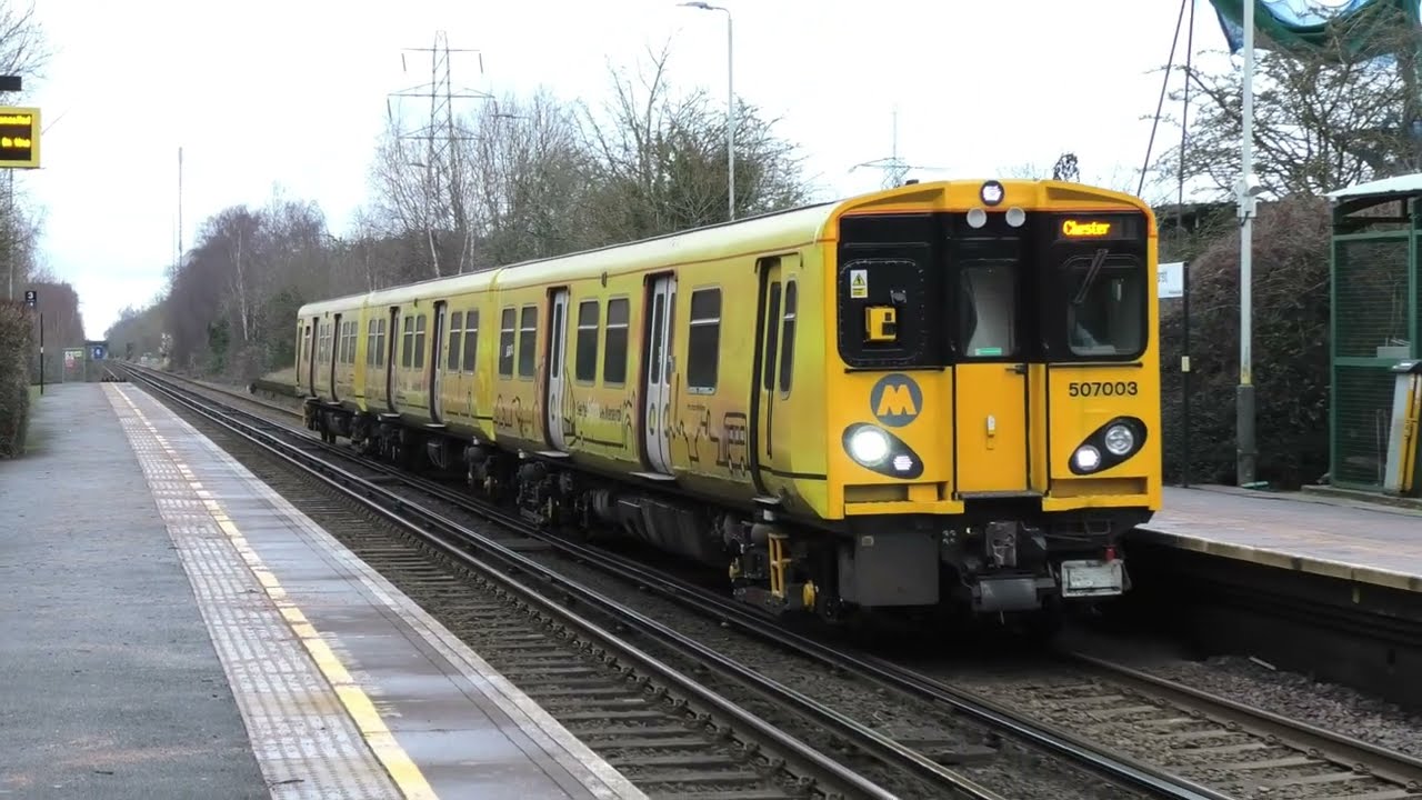 Trains at Capenhurst & Chester 13/01/24