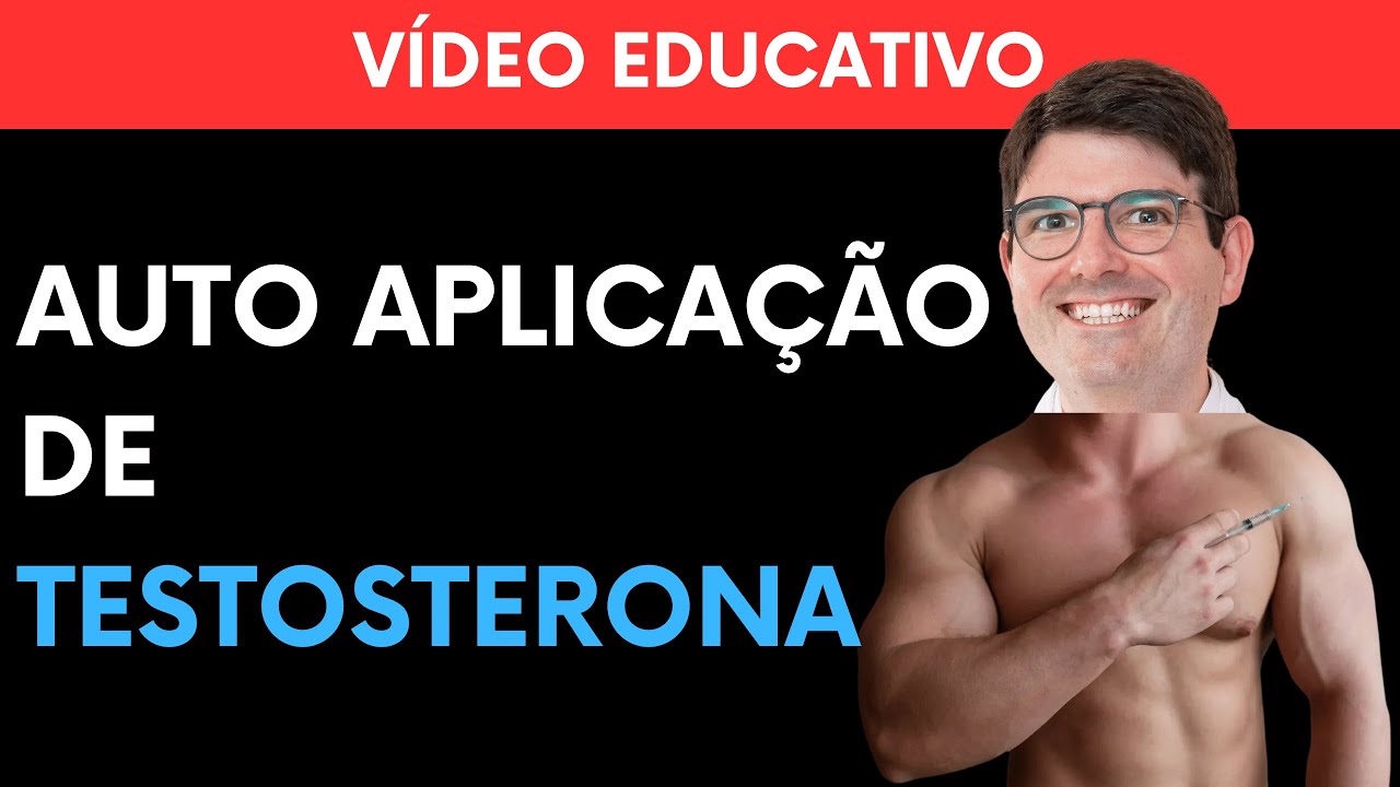 Autoaplicação de testosterona no ombro | Autoaplicação de Durateston e Deposteron
