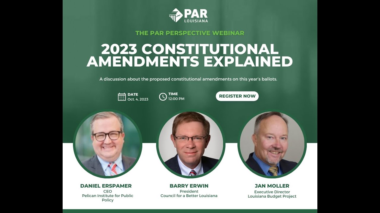 The PAR Perspective: 2023 Constitutional Amendments Explained