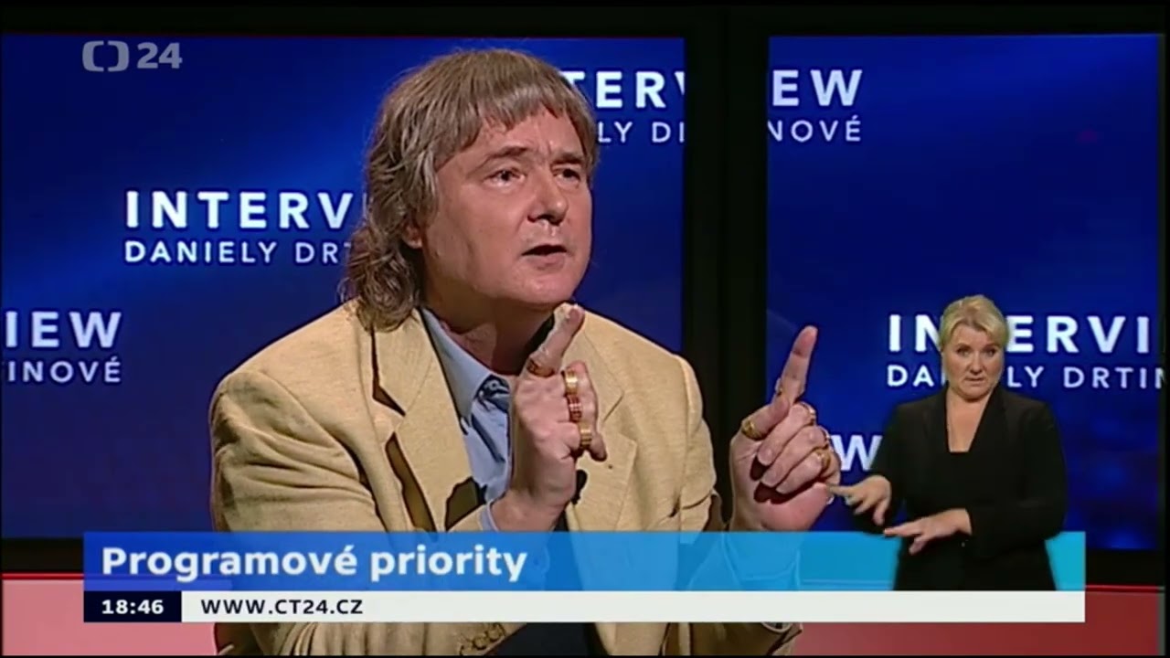 8.ř&iacute;jna 2013 Interview Daniely Drtinov&eacute; - Host Petr Cibulka