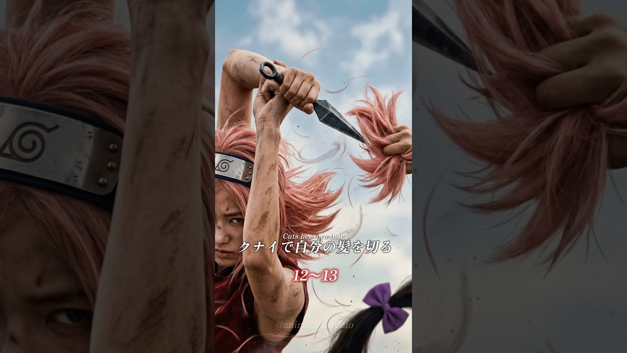 春野サクラの人生#anime #naruto #ナルト #ai