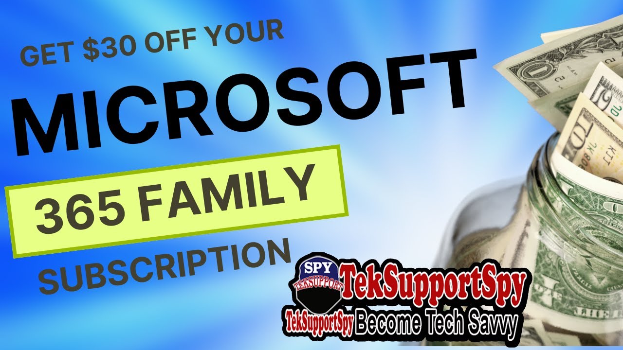 Get $30 Off Your Microsoft 365 Family Subscription #microsoft365family #microsoft