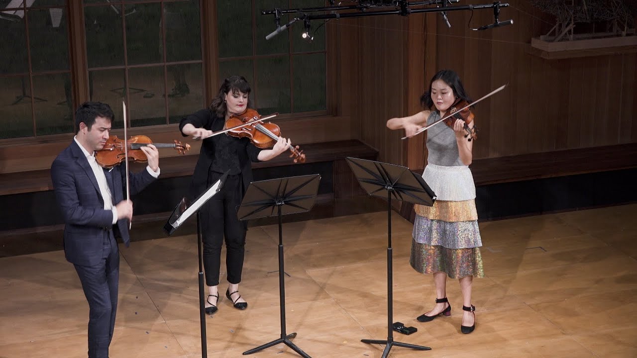 Kodály: Serenede for Two Violins and Viola, Op. 12 - Tekalli, Turner and Liu