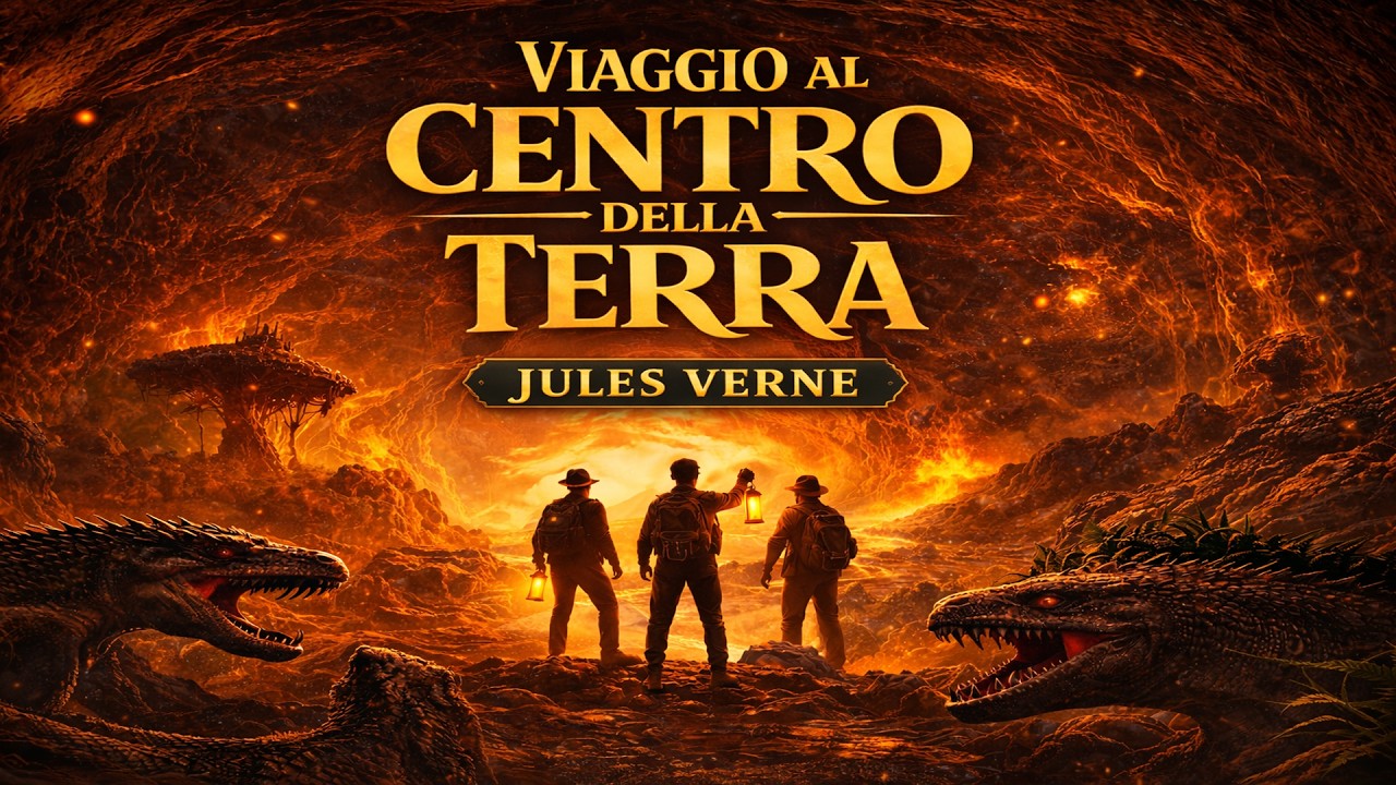 Audiolibro Viaggio al Centro della Terra – Jules Verne | Romanzo d’Avventura (Integrale ITA)