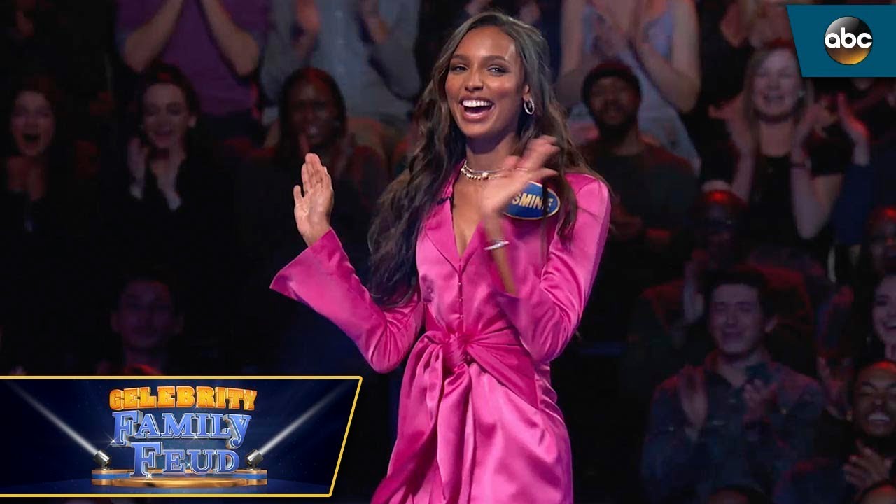 Victoria's Secret Angels Fast Money - Celebrity Family Feud