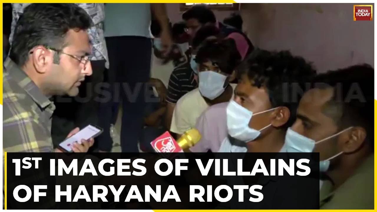 Watch Exclusive First Images Of Villains Of The Haryana Riots As Sushant Mehra Talks To Accused