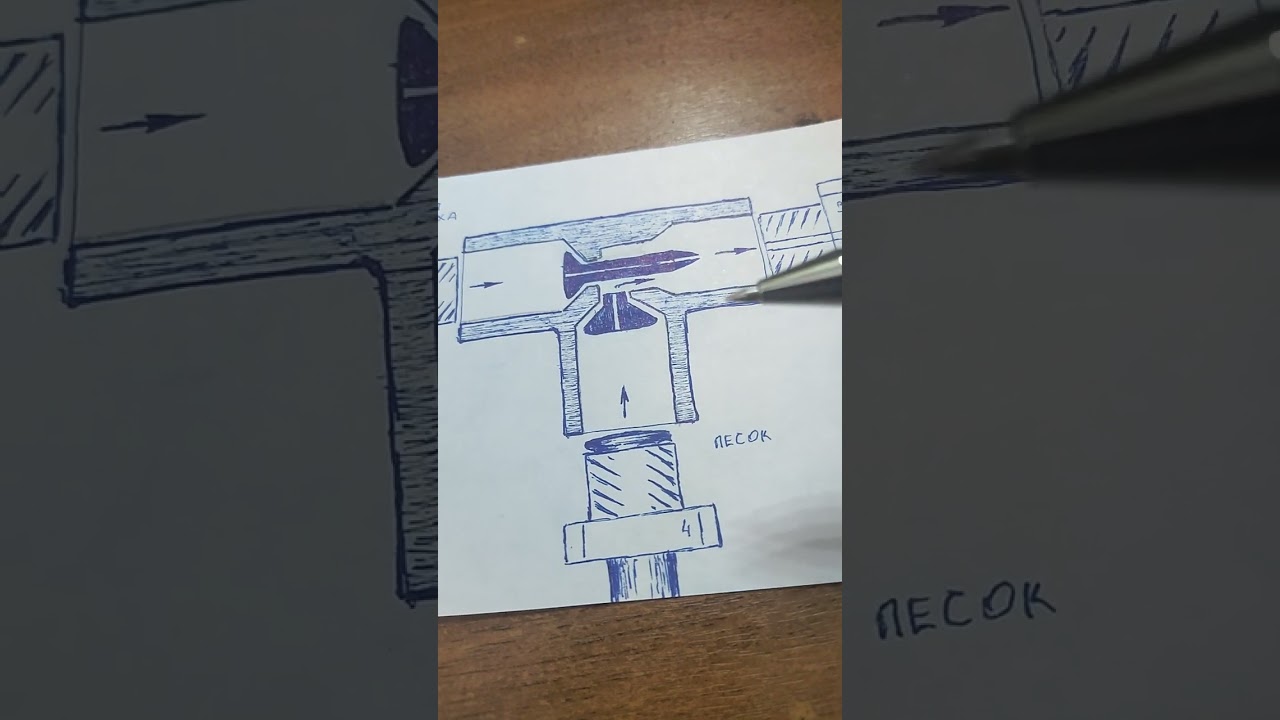 Пескоструйный пистолет / доработанная конструкция /
