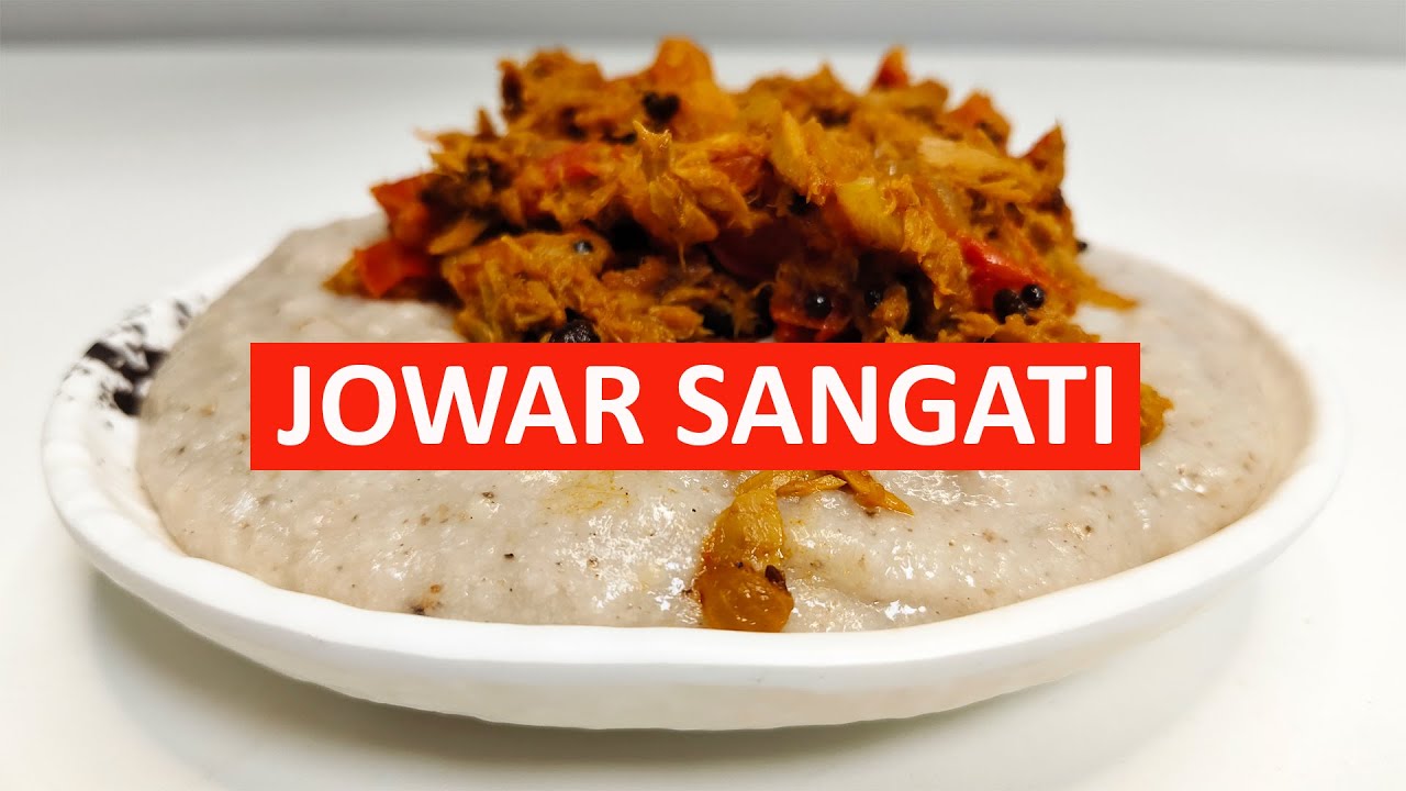 Sorghum millet Recipe |  జోన్నా సంగటి | Jowar Sangati #cooking #jowarrecipes