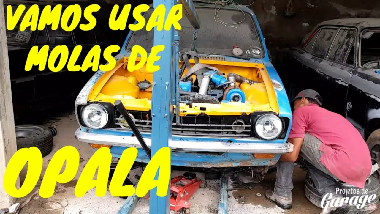 SUSPENSÃO DIANTEIRA DO CHEVETTE / MOLAS + DURA
