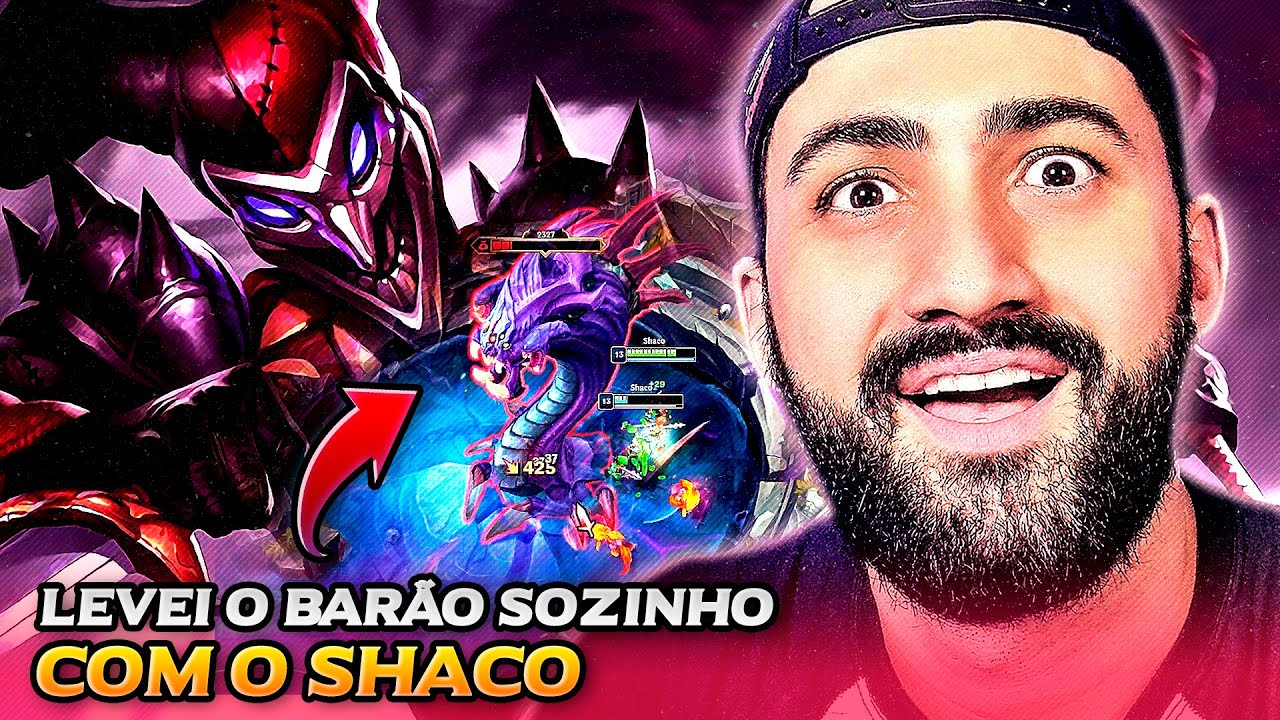 APRENDE COM O PAI! SOLEI O BAR&Atilde;O COM O SHACO KKKKK