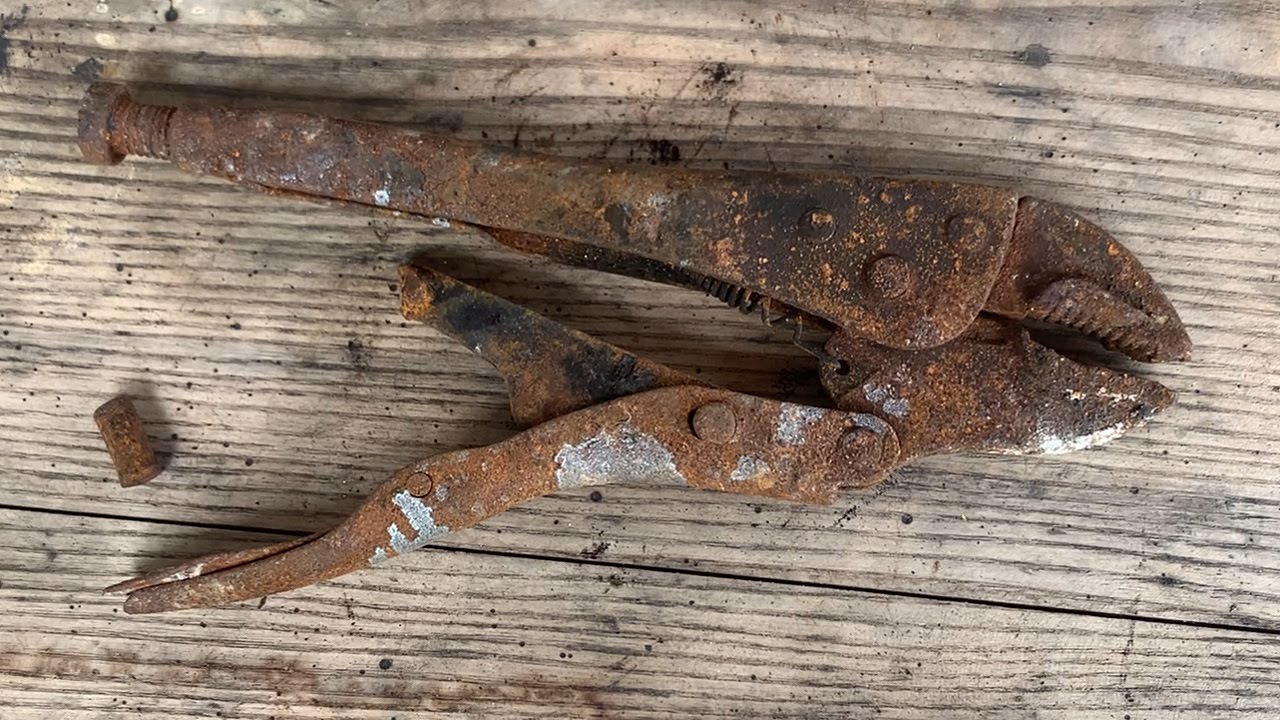 Brilliant Idea With Pliers Dead // Restoration Old Rusted Dead Pliers, Repair And Reuse