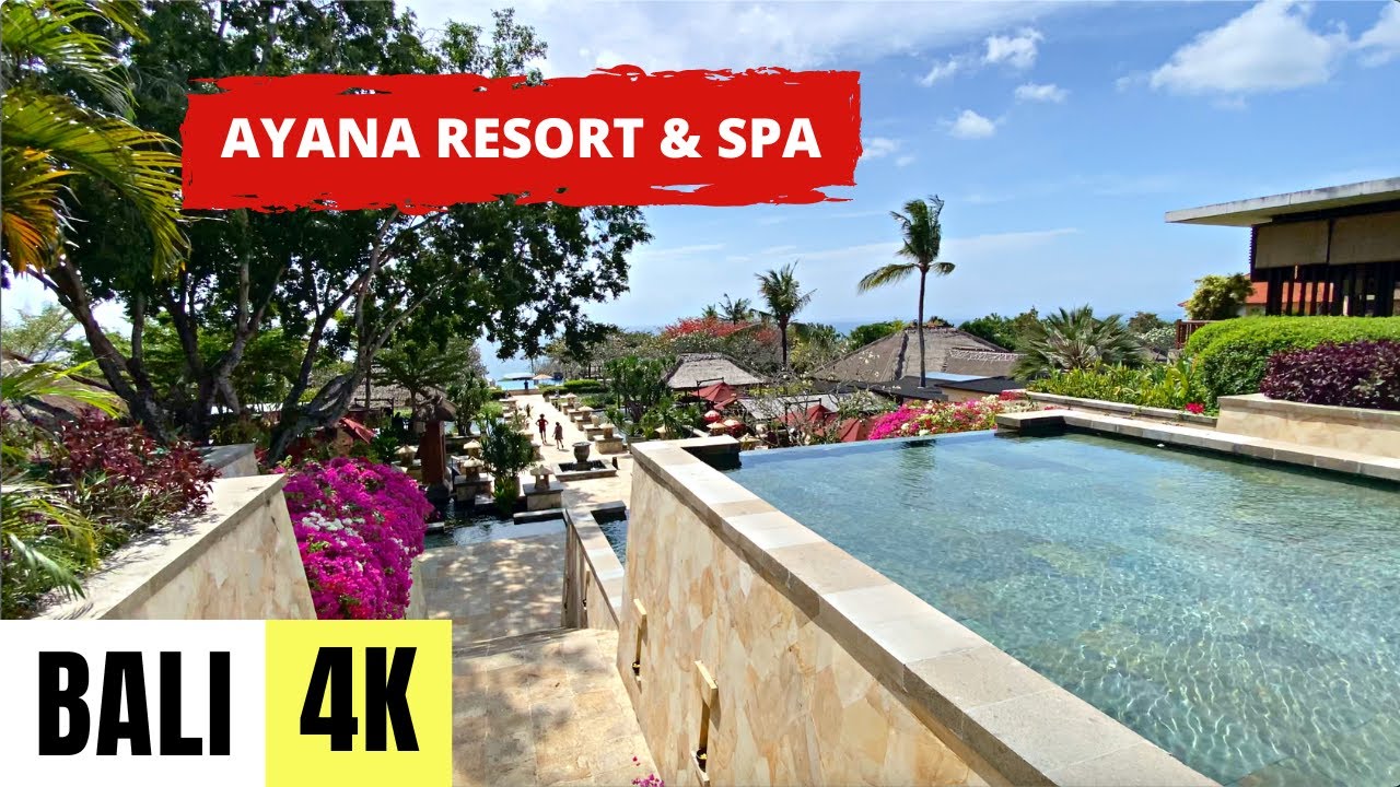 BALI, INDONESIA 🇮🇩 [4K] AYANA RESORT BALI — Walking Tour