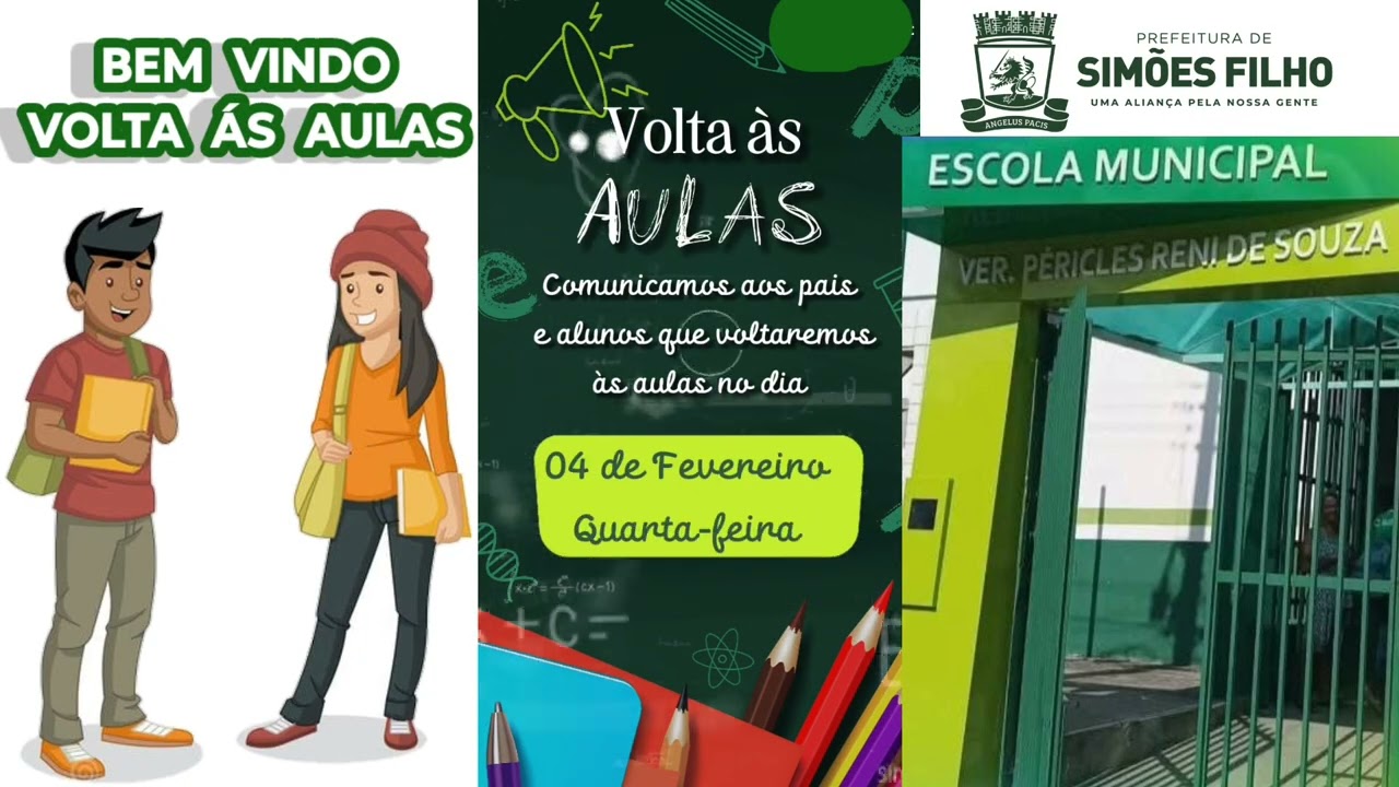 CHAMADA PARA INÍCIO ANO LETIVO 2026