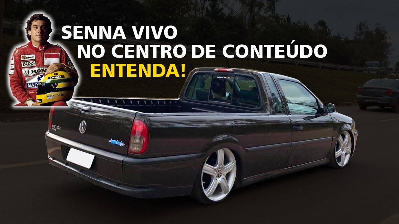 PRIMEIRO ROLÊ DE SAVEIRO COM A NOVA SUSPENSÃO A AR | SENNA NA LOWCARS