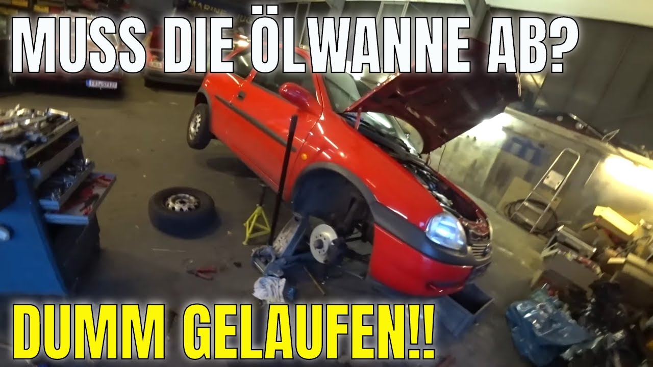 Opel Corsa B: Nur noch &Auml;rger! Kurbelwellensensor abgebrochen! | WAS NUN??? [GURKENREPARATUR]