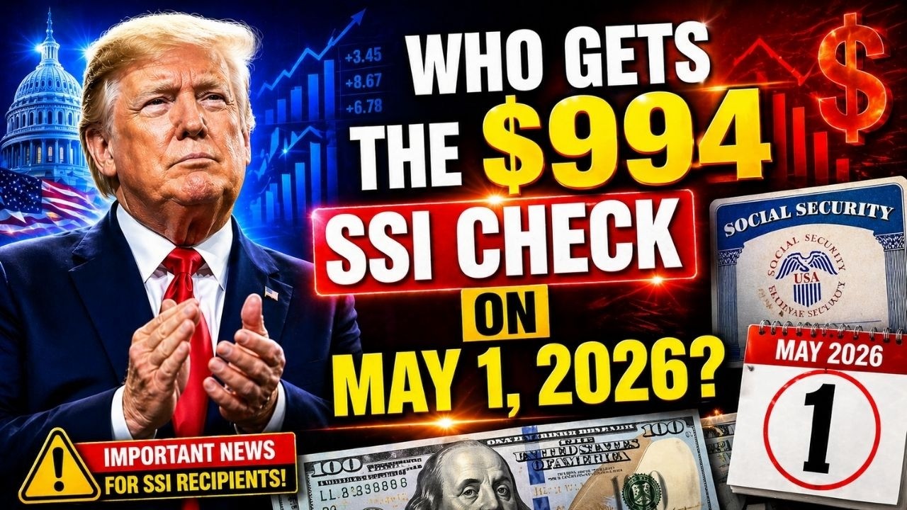 Who Gets the $994 SSI Check on May 1, 2026   Prerana Benefit Tv