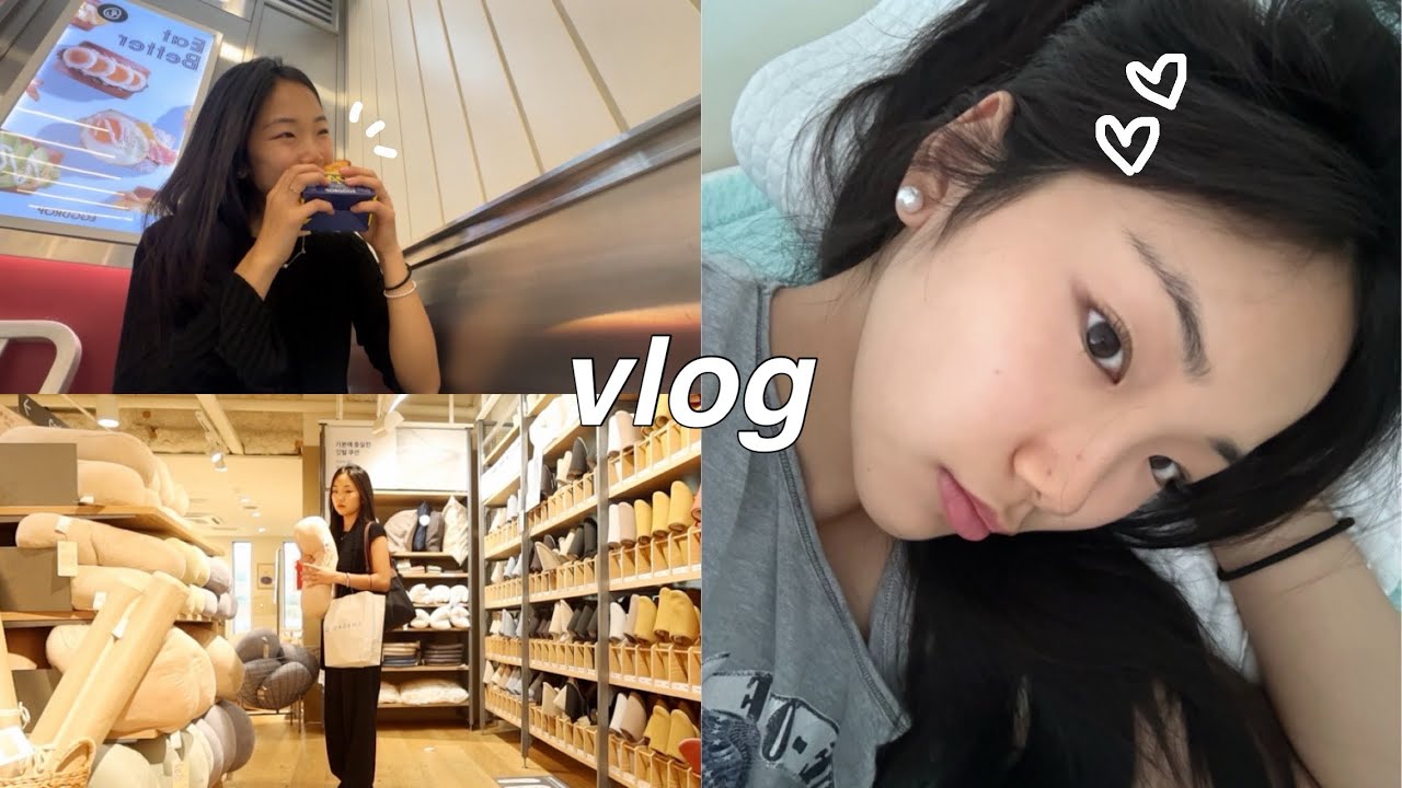 vlog: dia de self care, acordando às 5am, seul com familia, coffee shop study vlog, etc!