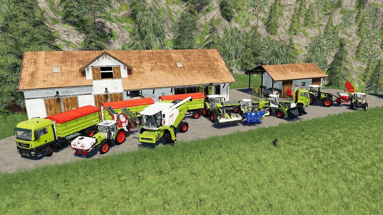 FS19 — Карта Swisstouch 001 — Лесное и сельское хозяйство