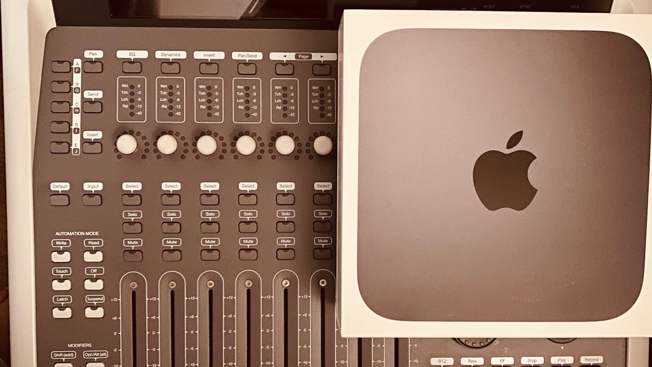 2018 mac mini with legacy equipment/ Pro tools 12 core usage