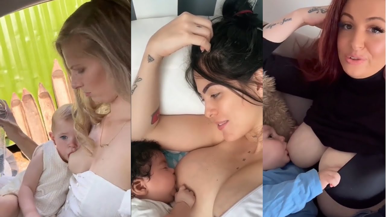 母乳餵養寶寶!年輕媽媽哺乳寶寶的親密畫面曝光,母愛真摯!#breastfeeding#母乳育児 # 親子 #parenting