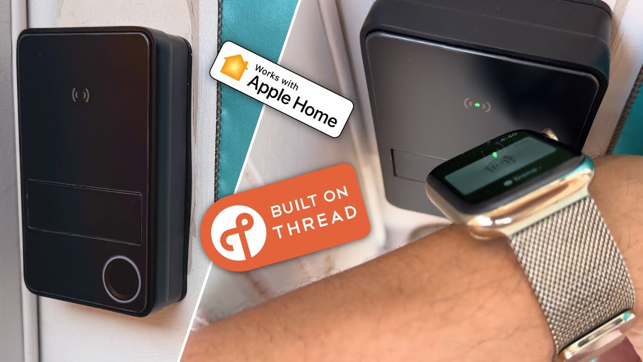 Замок ThorBolt X3 с отпечатком пальца | Клавиша Apple Home для разблокировки одним касанием