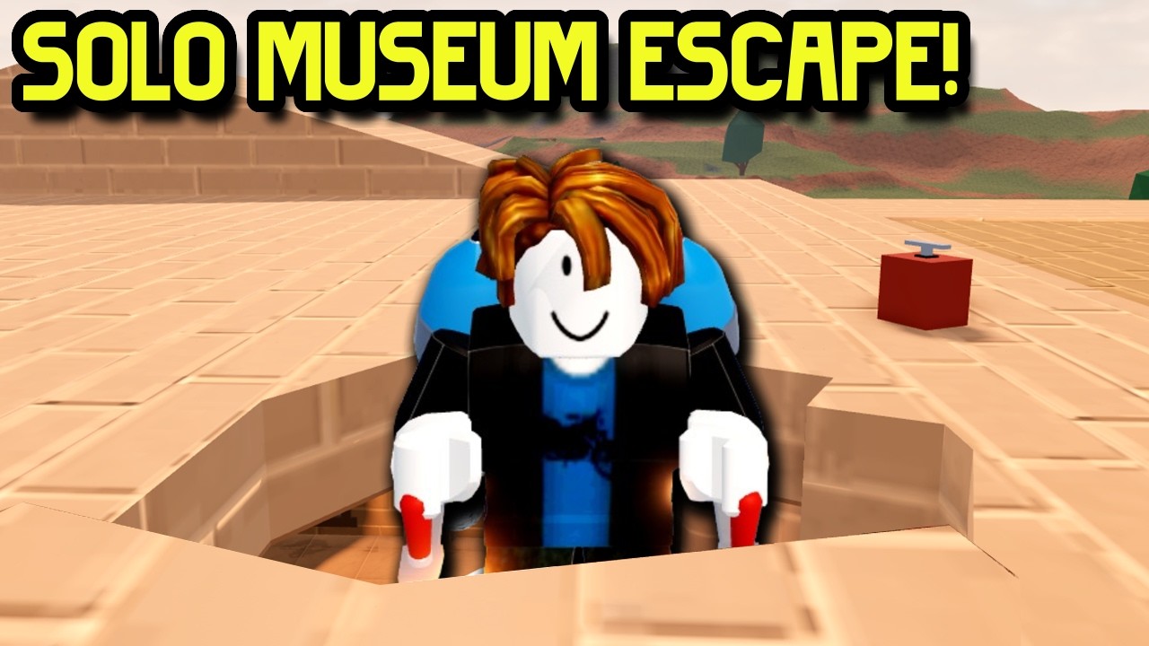 JETPACK MUSEUM ESCAPE! | Roblox Jailbreak