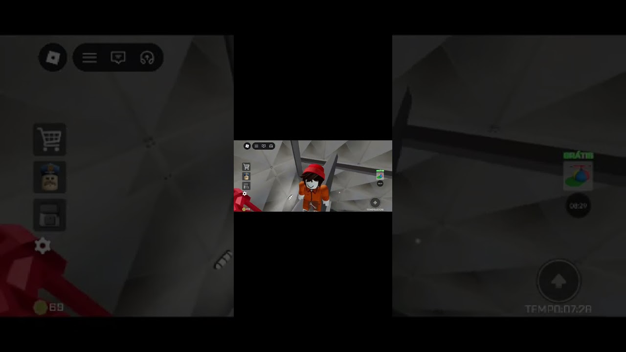 Jogando Roblox