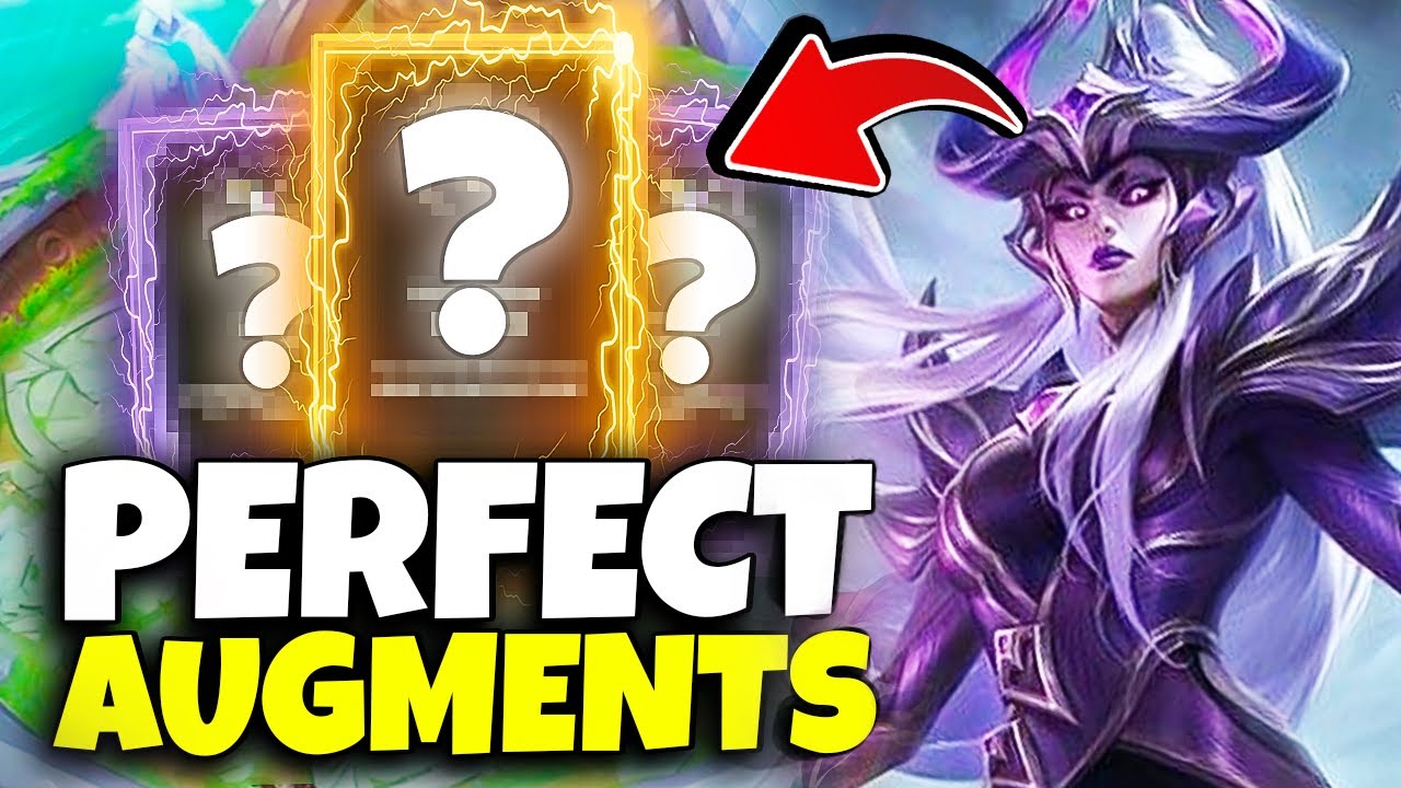 Syndra, but I get the literal PERFECT Augments ... (I BECOME A GOD!)