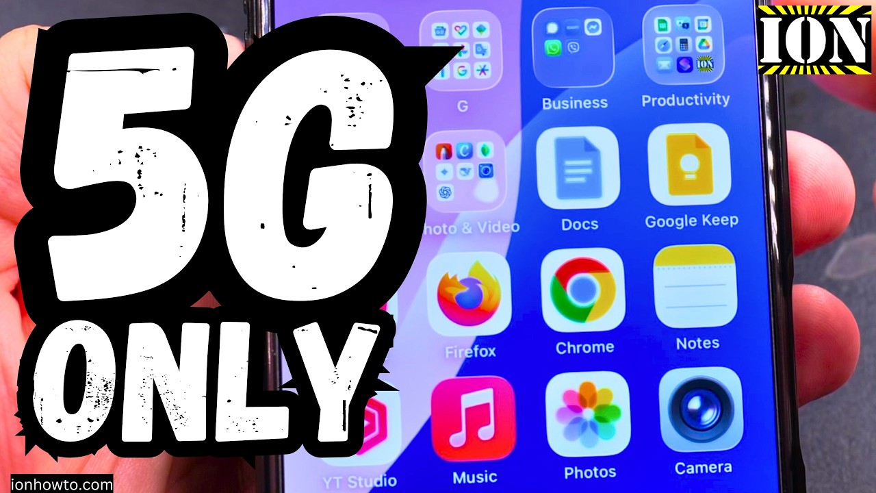 How to Force iPhone to Use 5G Only and Use 5G All the Time