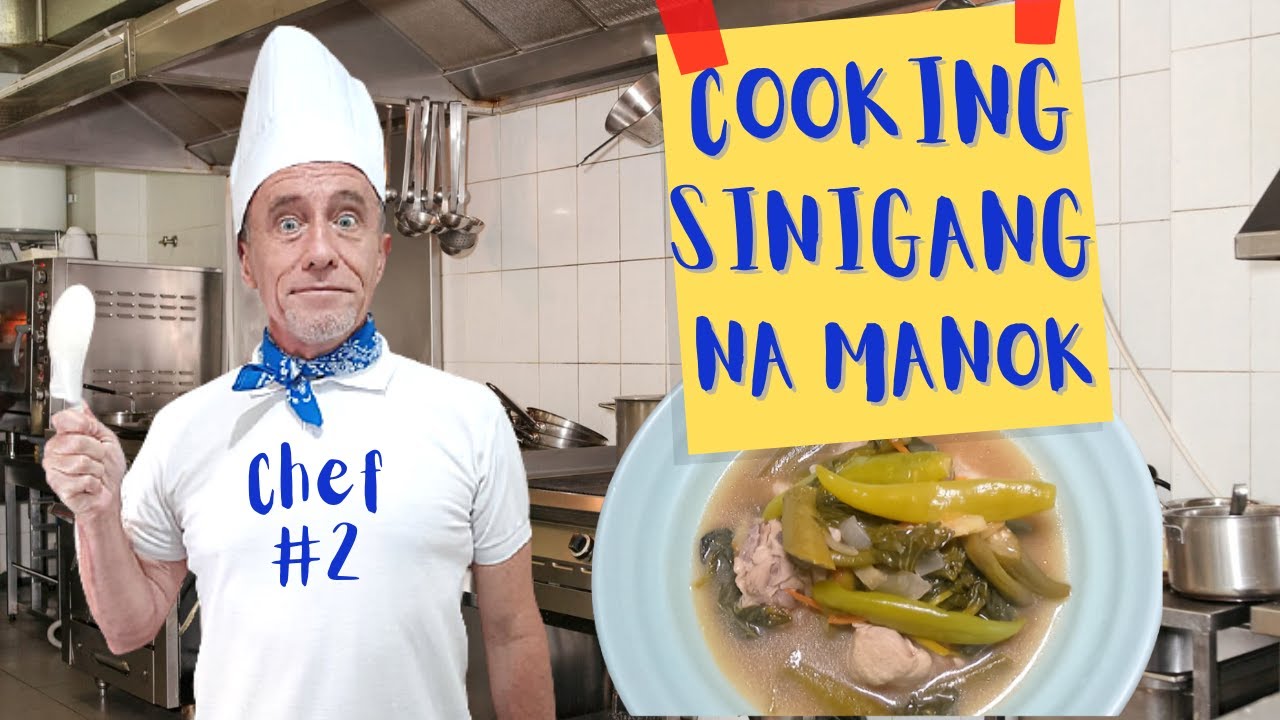 COOKING SINIGANG NA MANOK - Part 2 of the Wet Market shopping vlog. Sinigang Chicken & Veggie Soup