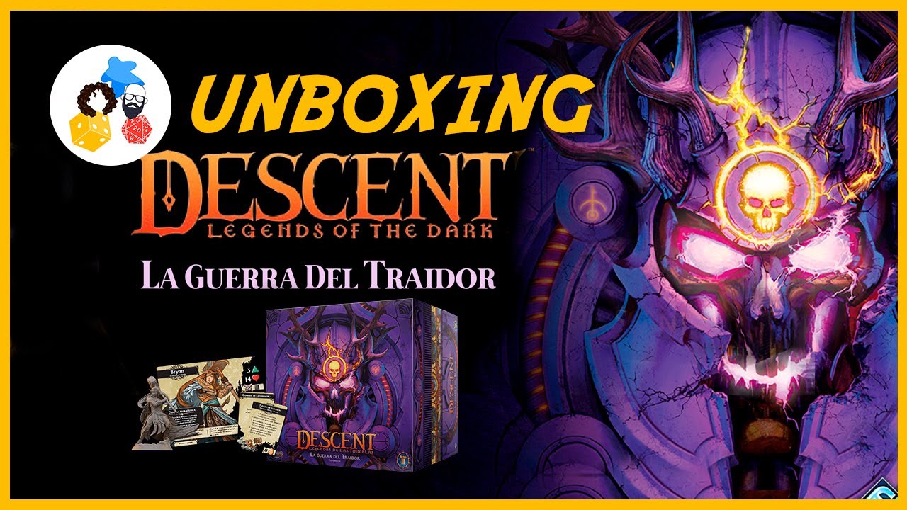 Unboxing - Descent Leyendas de las Tinieblas ACTO 2 - La Guerra del Traidor 4K