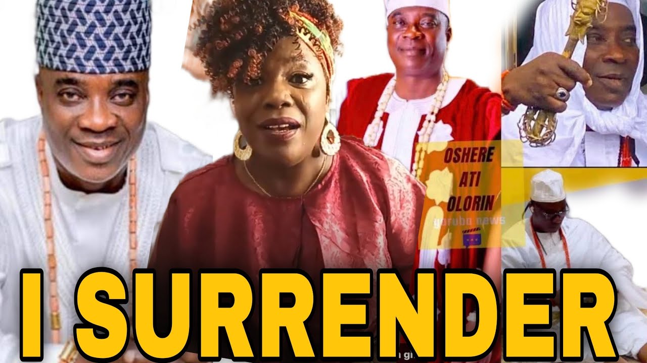 FINALLY!! WASIU AYINDE TI SURRENDER LORI ORO OYE AWUJALE IJEBU. ORO TI BEHIN YO
