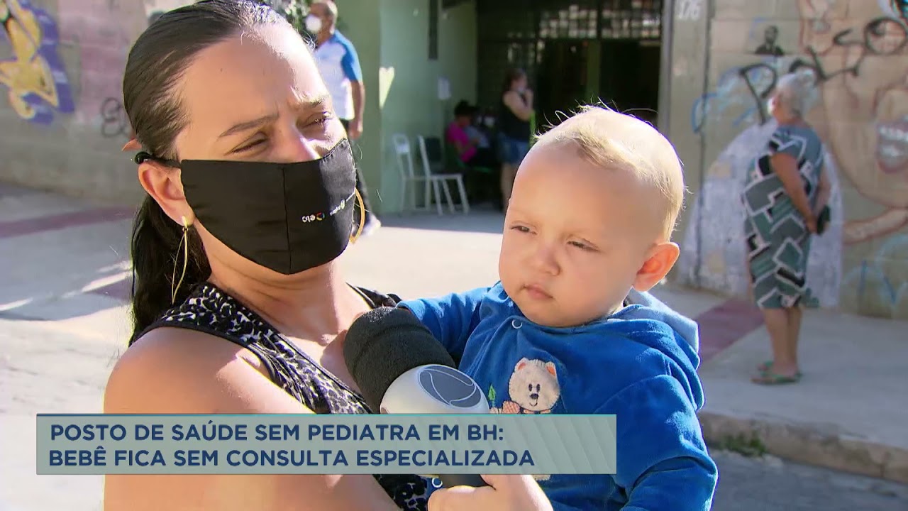Moradores denunciam posto de Sa&uacute;de sem pediatra em BH