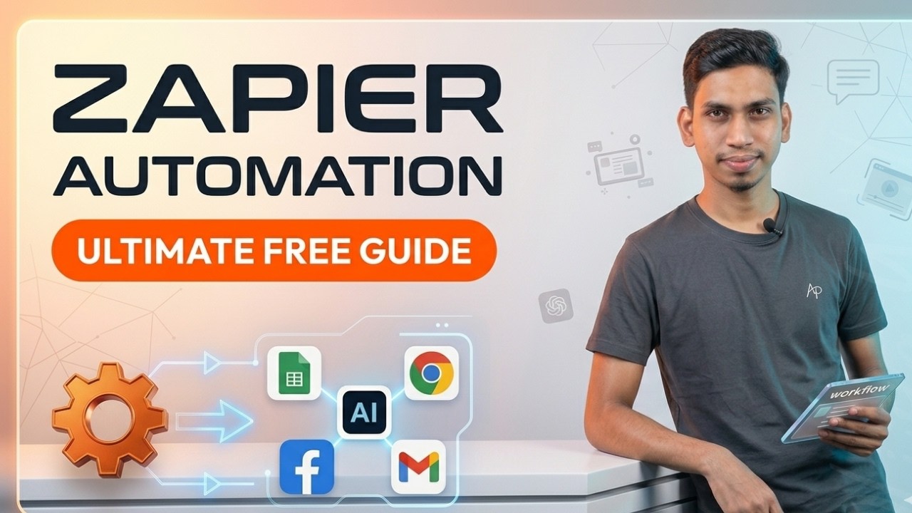 Zapier Complete Tutorial in Bangla (2026) | Beginner Automation Guide