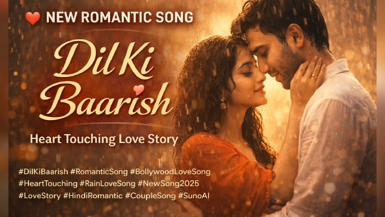 Dil Ki Baarish 💕 | New Romantic Bollywood Song 2026 | Heart Touching Love Song | Rain Scene