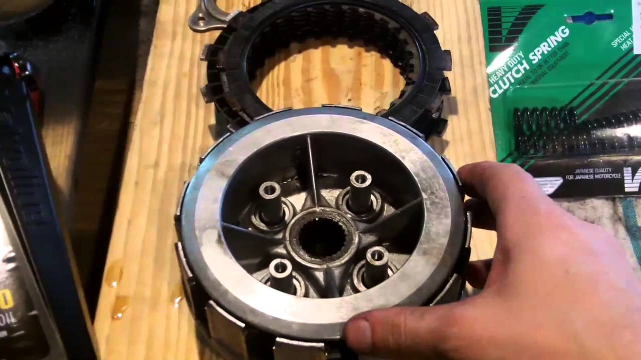 1980  honda cb650 clutch change  (Part 1 OF 2)
