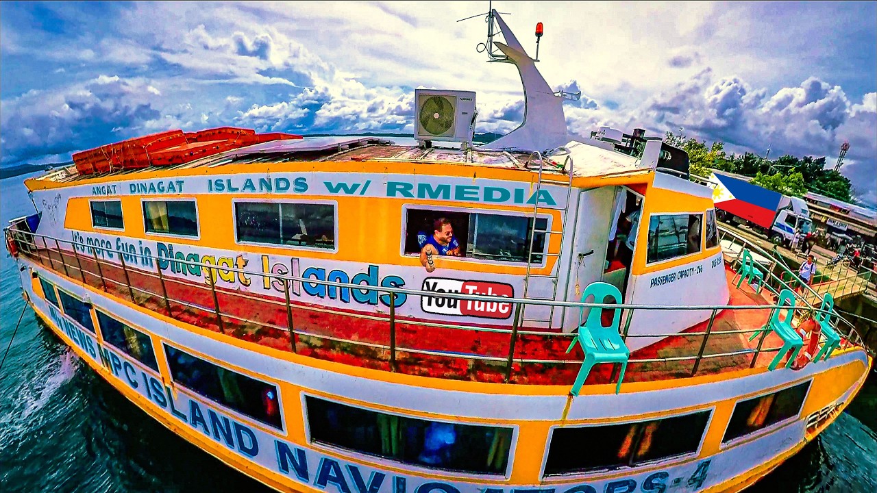 FERRY FROM SURIGAO TO SAN JOSE, DINAGAT | PHILIPPINES VLOG