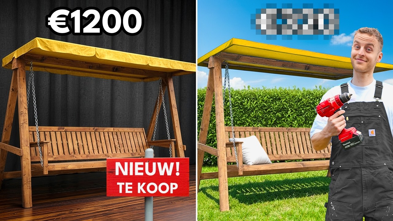 Wij Bouwden Een €1200 Meubel Voor Maar €...