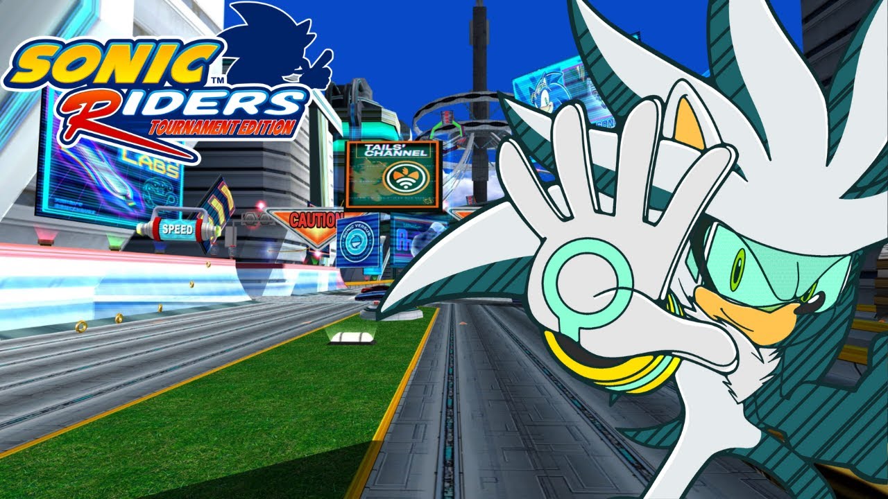 Sonic Riders Tournament Edition 2.2 - Silver The Hedgehog: World Grand Prix Hero's Cup Run