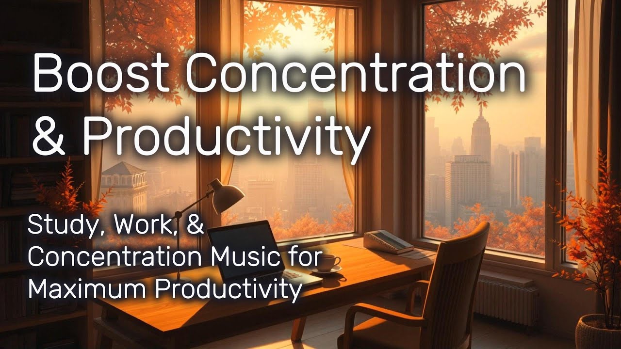 Study, Work, & Concentration Music for Maximum Productivity | Deep Focus Ambience  🎧